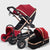 Baby Stroller 3 in 1 with Car Seat High Landscape Pram Folding Baby Carriage Car Seat Strollers Hot Mom Baby Stroller Carrier