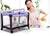 Multifunctional Folding Bed Portable Baby Cradle With Mosquito Net Baby Shaker