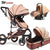 Wisesonle baby stroller 2 in 1 stroller lying or dampening folding light seasons Russia free shippin