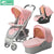 Teknum  Baby carriage Can sit and reclining fold High landscape Lightweight 2 in 1 / 3 in 1baby carriage free delivery