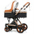 Belecoo  Luxury Baby Stroller  2 in 1