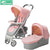 Teknum  Baby carriage Can sit and reclining fold High landscape Lightweight 2 in 1 / 3 in 1baby carriage free delivery