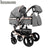 Luxmom  Stroller 2-in-1 stroller two-way trolley adjustable armrest Four seasons are suitable for use free shipping